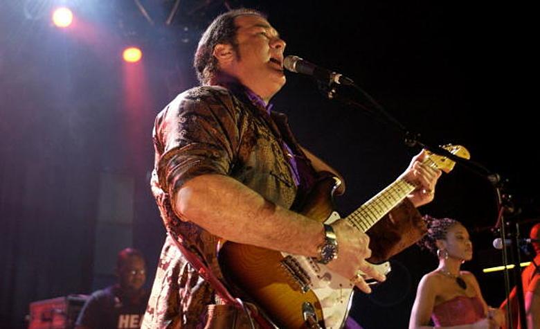 Steven Seagal performing at St Lucia Jazz Festival — Two for the Row'd